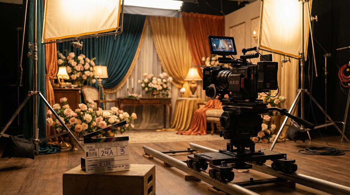 福利导航传媒原创影视作品《光影之约》幕后制作传媒教程